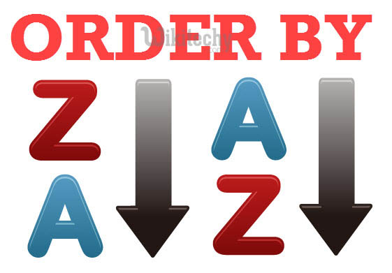   order by command in sql